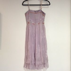 Never worn light pink blush cocktail dress